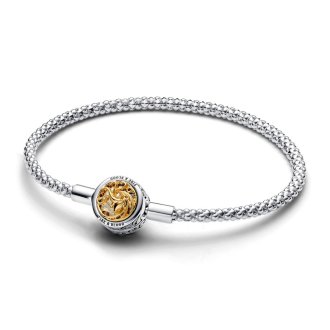 Игра на Тронови Спојка Со Знак на Куќа Pandora Moments Нараквица со Ланец со Нитни