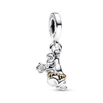Disney 100th Anniversary Baloo Lab-grown Diamond Dangle Charm